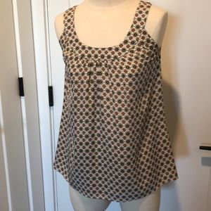 Harold’s patterned silk top